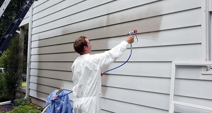 Painting Metal Siding On An Oklahoma City Shop | House Painters In The ...